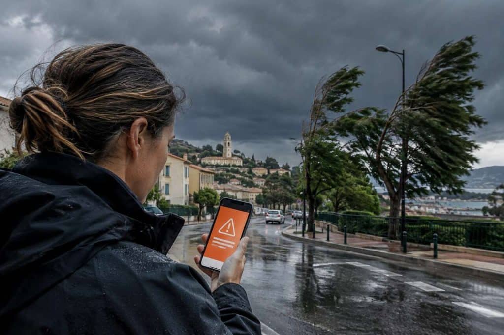 Activation de Fr-Alert à La Garde suite à la vigilance orange